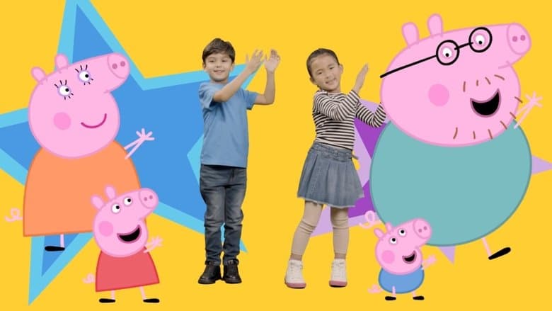 Peppa Meets the Baby Cinema Experience Backdrop